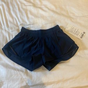 navy lulu lemon shorts